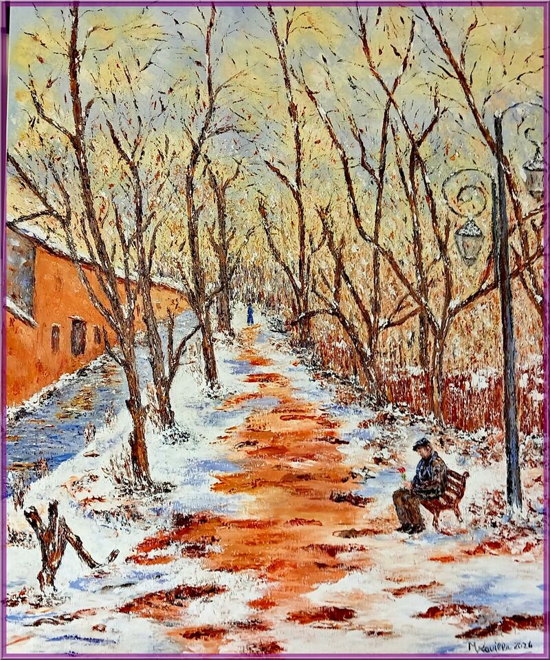 Le chemin des Hors - a Paintings by Monique LAVILLE